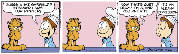 But It's Garfield