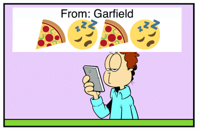 Garfield Plus EmojiOne