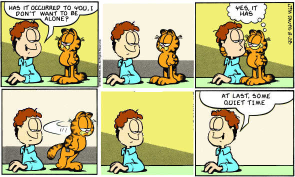 Reverse Psychology Garfield