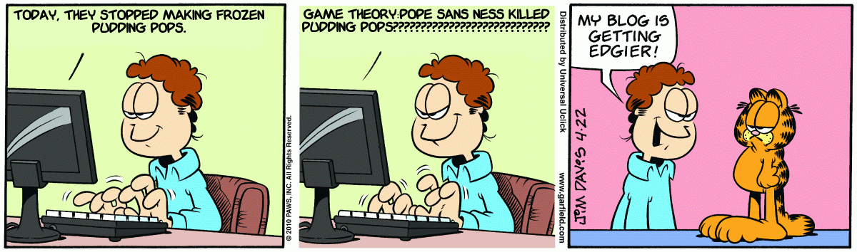 It's time for some game theory