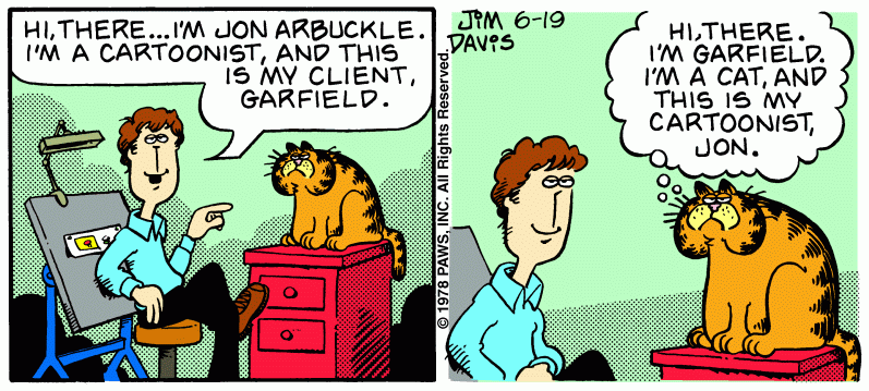 100% Garfield Retcon from Day One