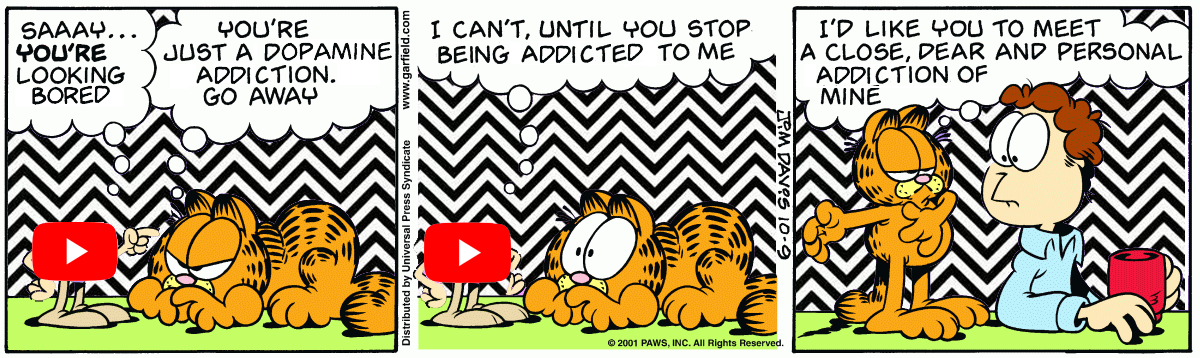 Garfield the Addict