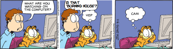 Watch out, you might get what you're Garfield