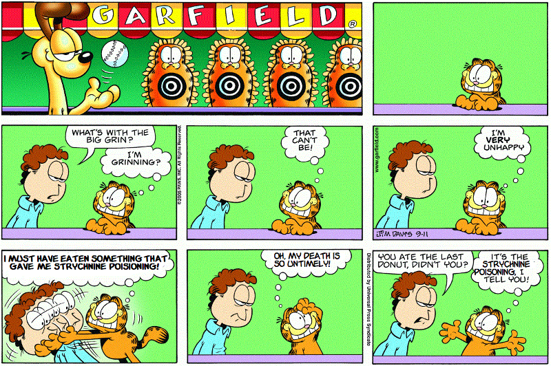 Garfield plus a more realistic lie
