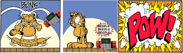 Garfield Plus Time Bomb
