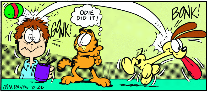 Single-Panel Garfield