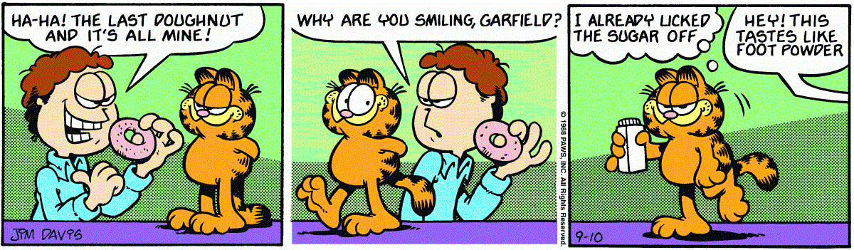 Garfield plus a more believable object