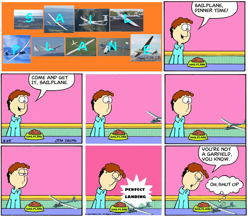 SAILPLANE SUNDAY FUNNIES