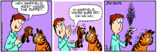 Garfield's Got a Bone to Pick With
