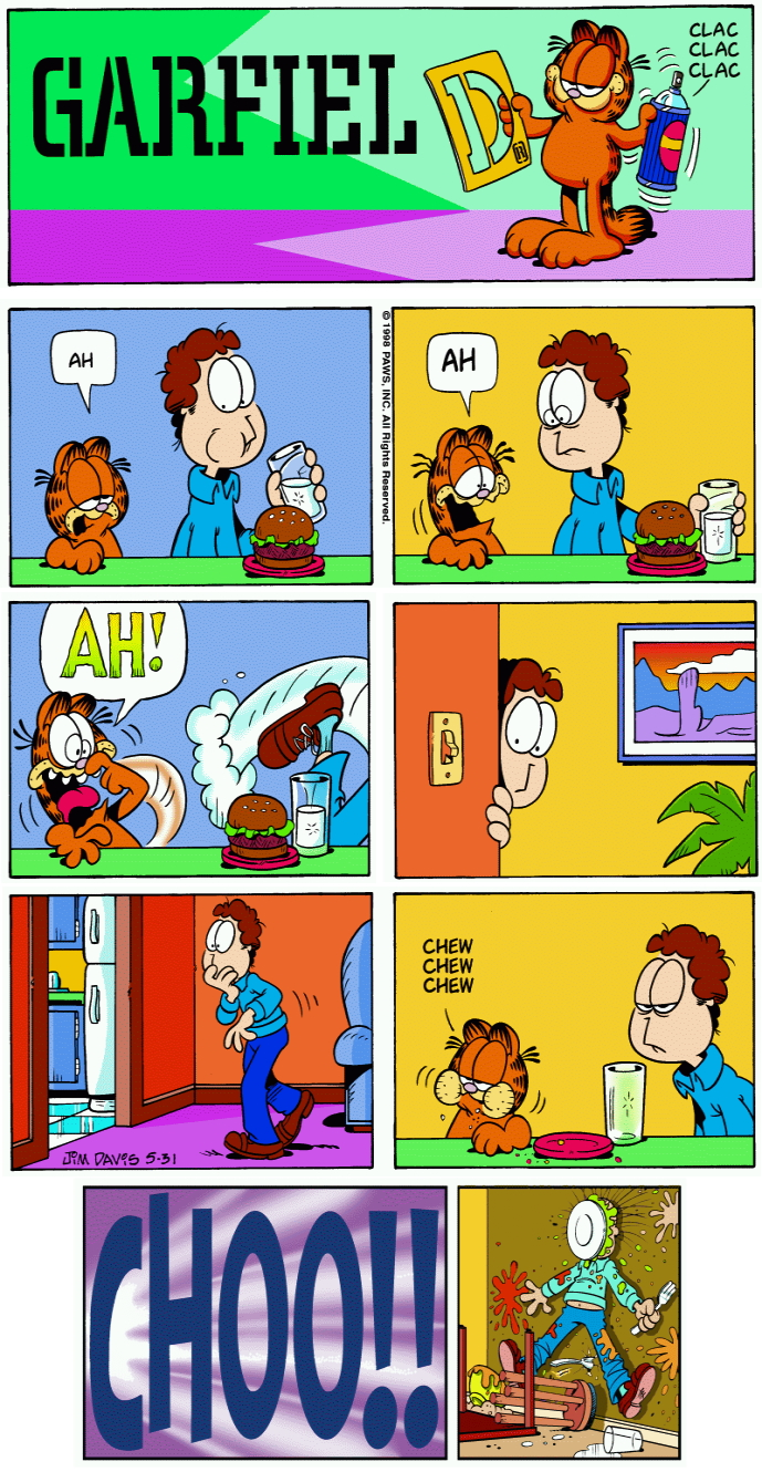 Garfield Sneezes