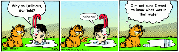 Garfield Meets An Entirely Different Jon