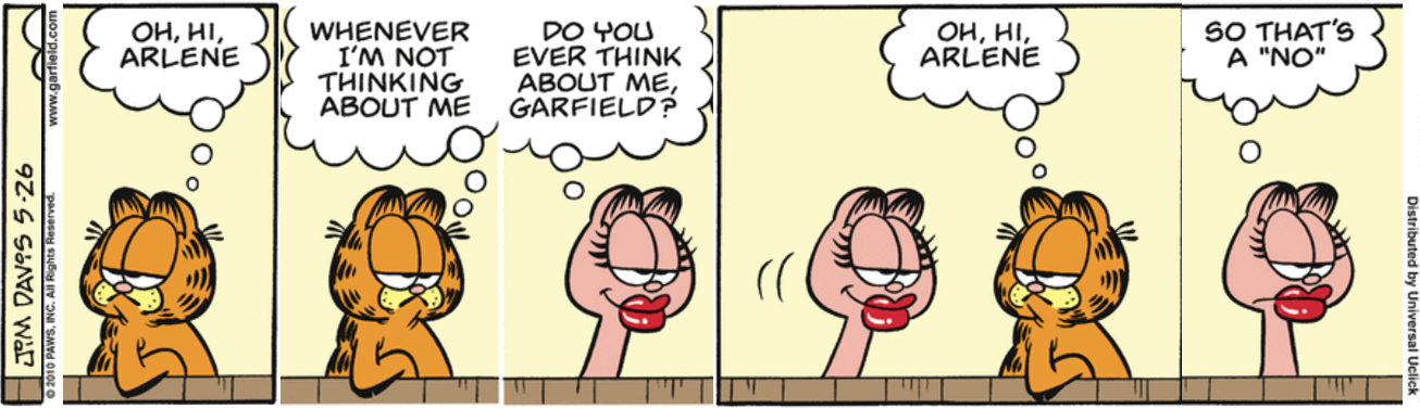 Garfield Minus Sense of Urgency