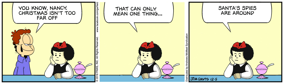Garfield, but with Nancy