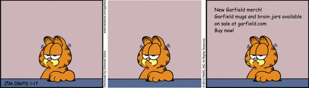 Garfield in 2053: Consume