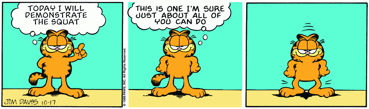 Garfield (Really) Tries To Lose Weight