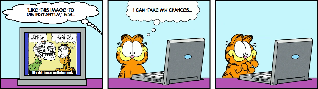 Garfield Dies at the End