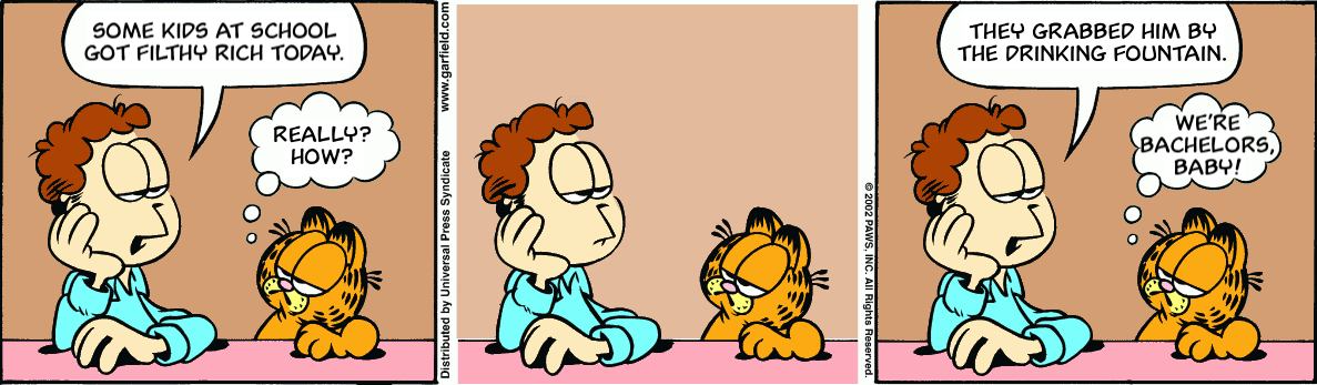Garfield Plus Calvin And Hobbes' Most Confusing Joke