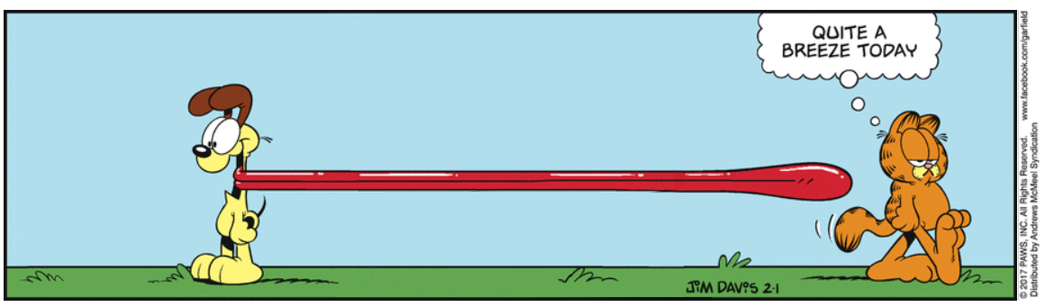 Another Singular-Paneled Garfield