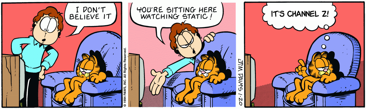 Gettin' Nothin' but Garfield