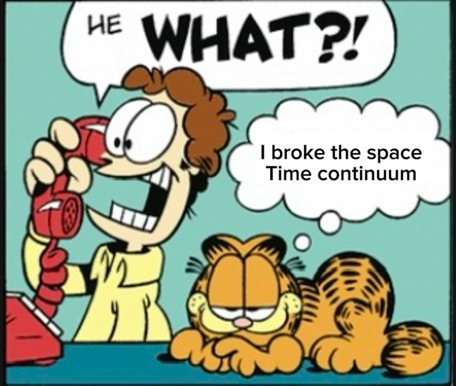 Garfield does something unthinkable