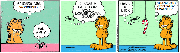 Alternate Universefield: What If Garfield Liked Spiders?