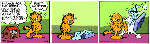 GARFIELD PLUS ZERO