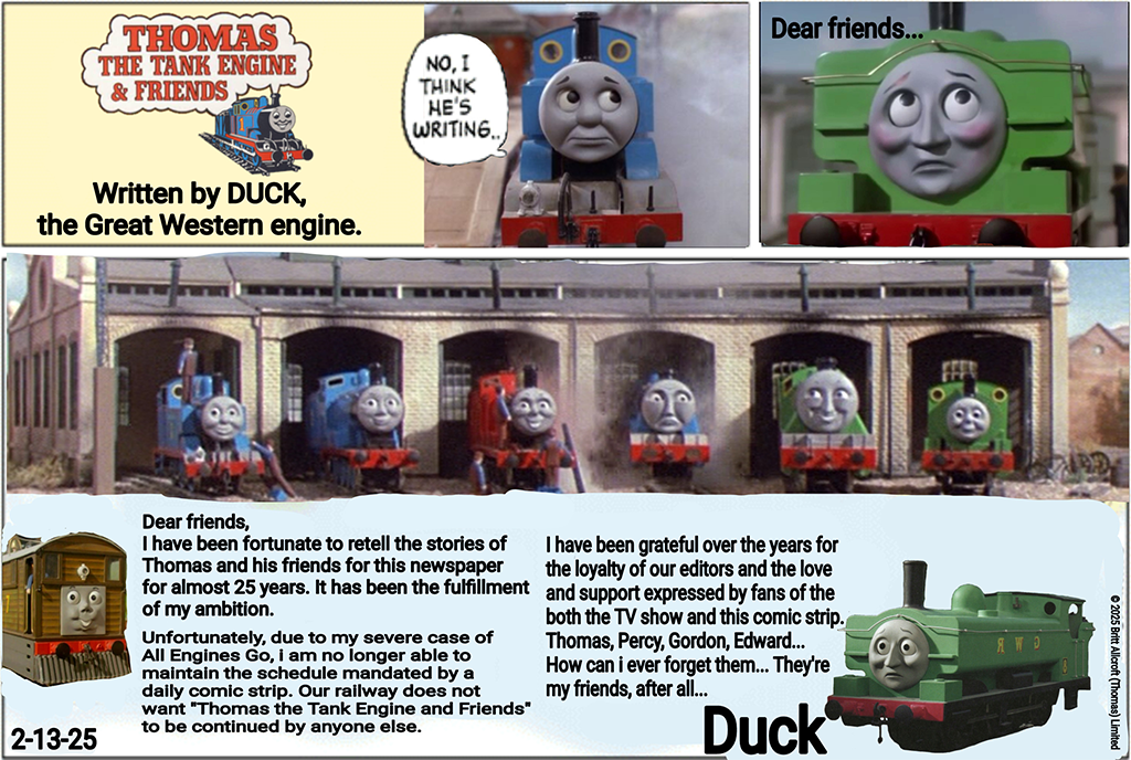 The Final Thomas the Tank Engine & Friends Strip