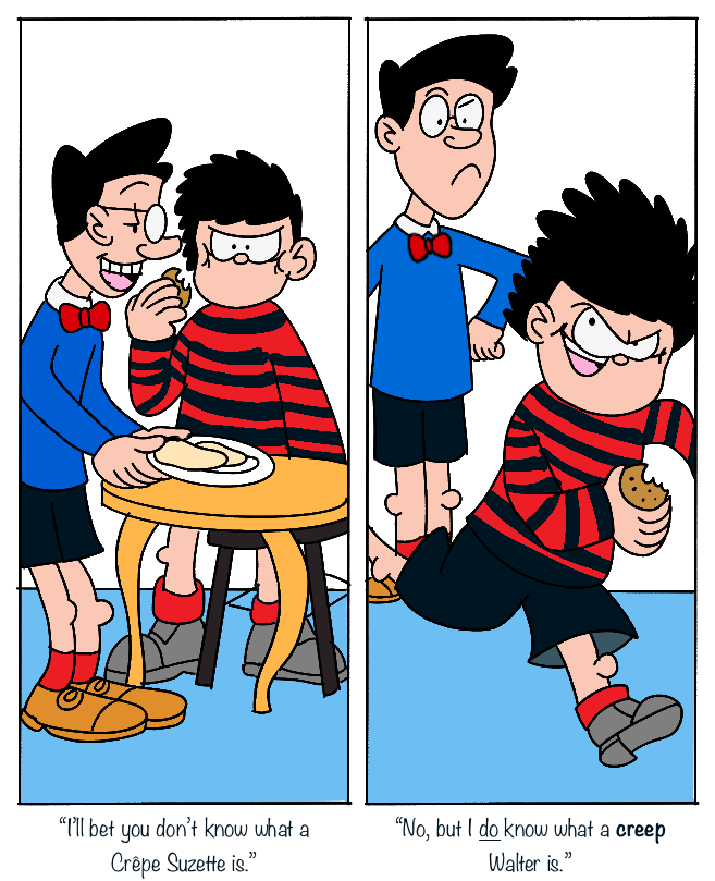 Dennis the Menace Plagiarises Dennis the Menace