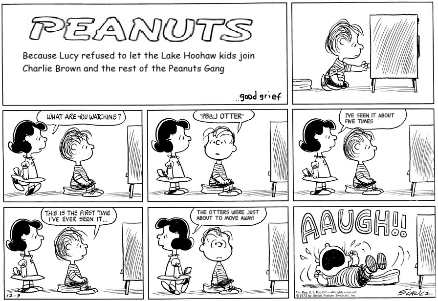 Linus Watches PB&J Otter